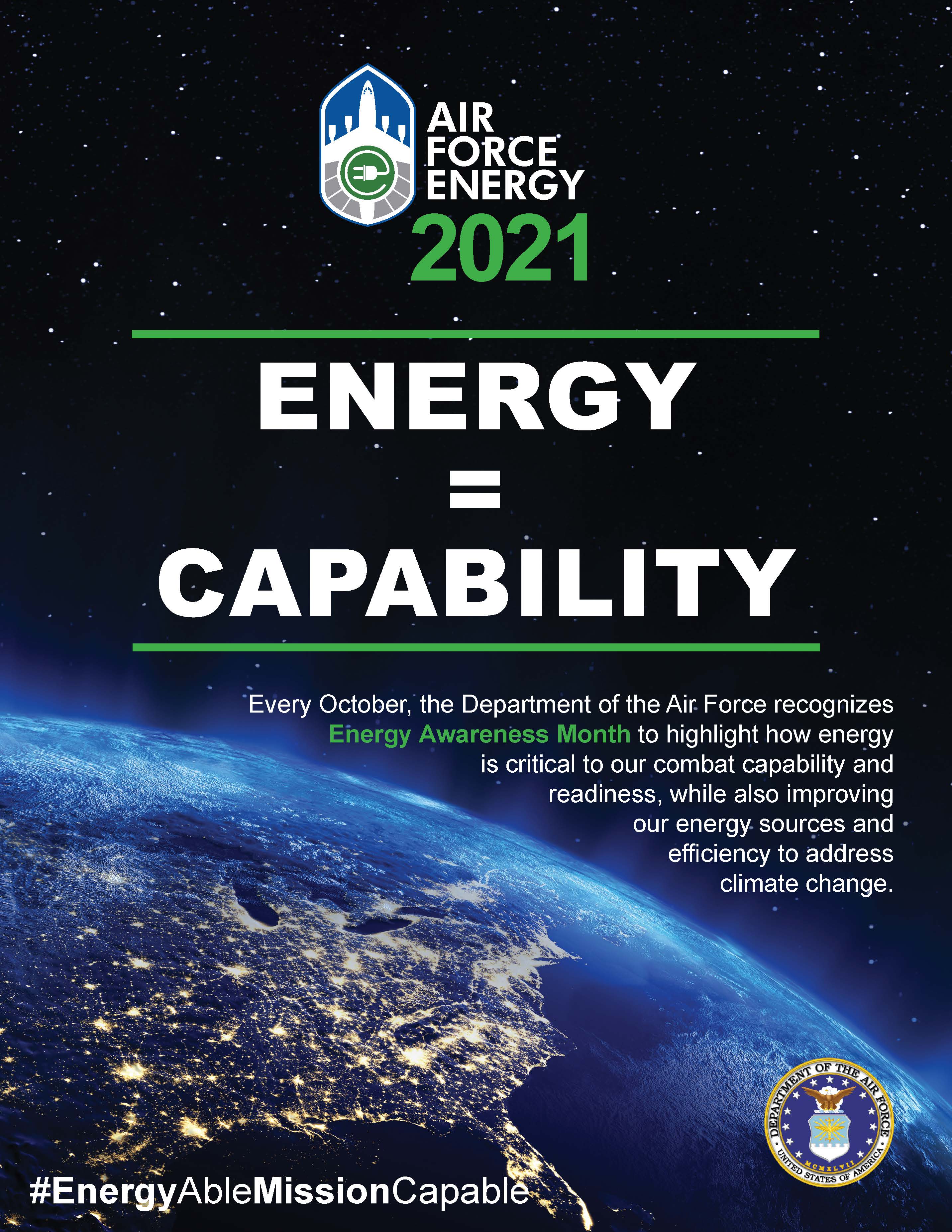Energy Awareness Month Poster 